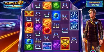 Captain 8 in Galactic Megaways Slot